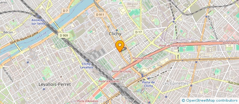 localisation de l'entreprise ALTERED SPACES  CLICHY