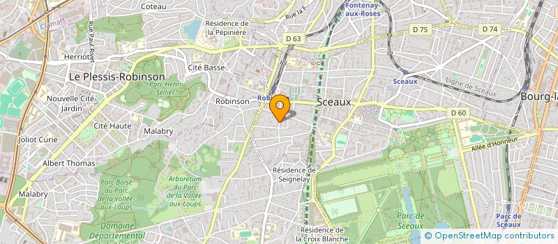 localisation de l'entreprise ALTEREDEN à SCEAUX