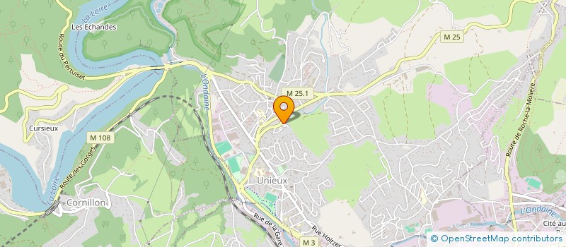 localisation de l'entreprise ALTEREGO  UNIEUX