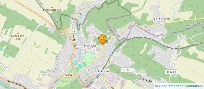 localisation de l'entreprise ALTEREGO à EPERNON