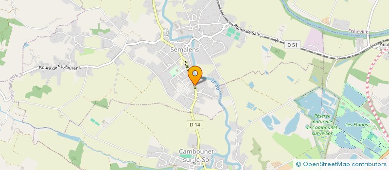 localisation de l'entreprise ALTEREGO VET  CASTRES