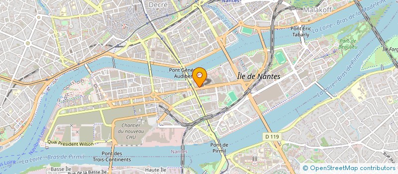 localisation de l'entreprise ALTERESCO à NANTES