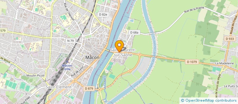 localisation de l'entreprise ALTERETA à SAINT-LAURENT-SUR-SAONE