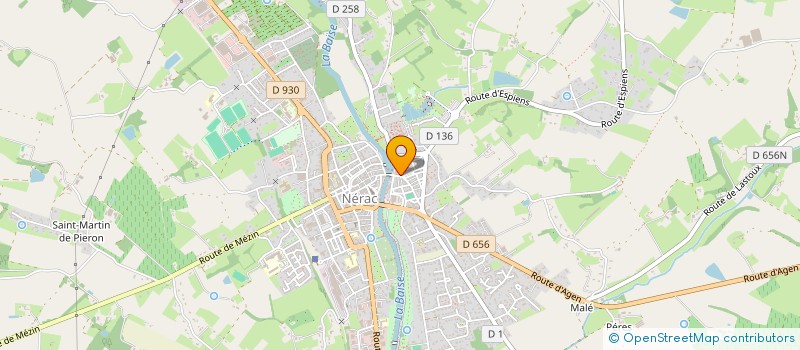 localisation de l'entreprise ALTERFIXE LOT-ET-GARONNE à NERAC