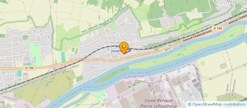 localisation de l'entreprise ALTERIA  JUZIERS