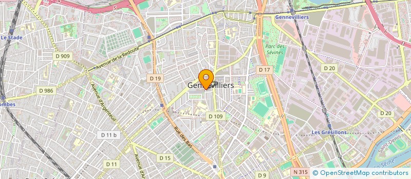 localisation de l'entreprise ALTERIA  GENNEVILLIERS