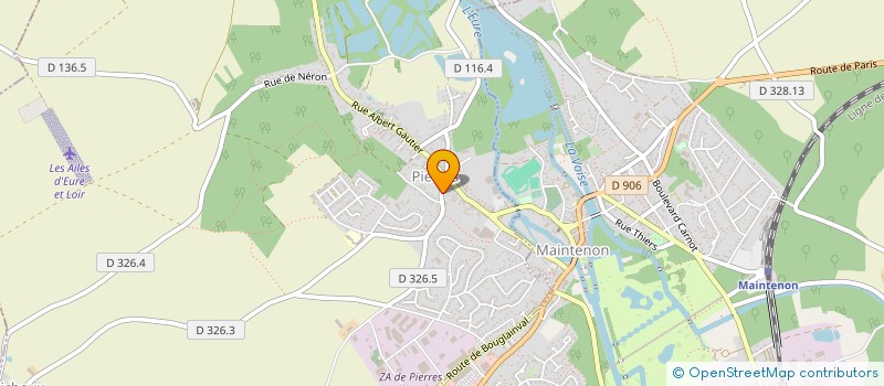 localisation de l'entreprise ALTERIDEES à PIERRES