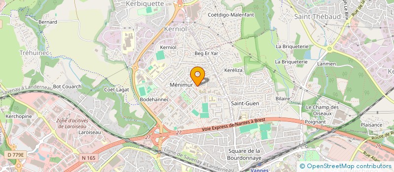 localisation de l'entreprise ALTERIK MEDIAS à VANNES