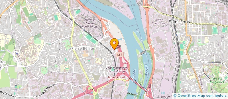 localisation de l'entreprise ALTERIMMO  OULLINS-PIERRE-BENITE