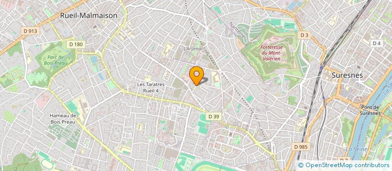localisation de l'entreprise ALTERIS à RUEIL-MALMAISON