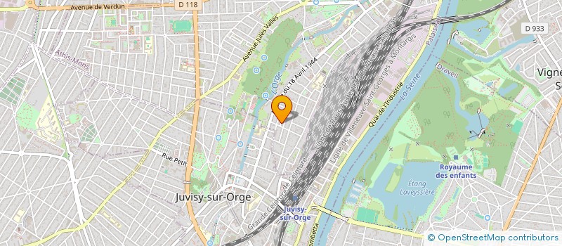 localisation de l'entreprise ALTERIS AUDIT à ATHIS-MONS