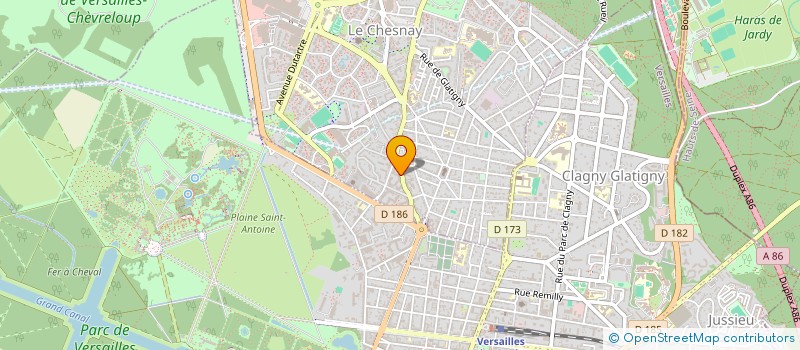 localisation de l'entreprise ALTERIS AVOCATS AARPI  LE CHESNAY-ROCQUENCOURT