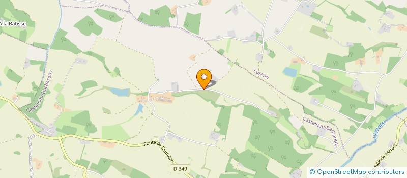 localisation de l'entreprise ALTERIS GLOBAL SOLUTIONS  CASTELNAU-BARBARENS