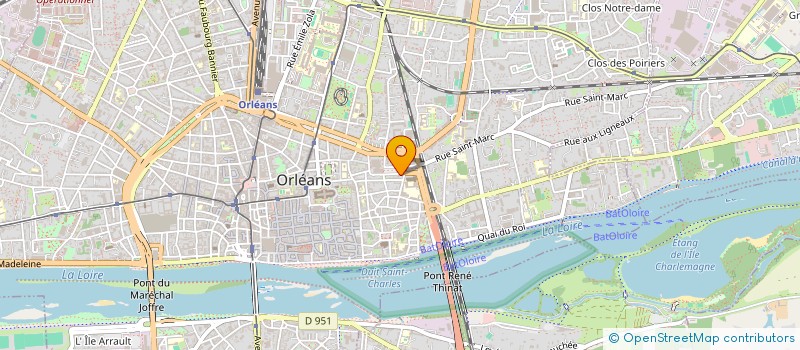localisation de l'entreprise ALTERJOB-RH à ORLEANS