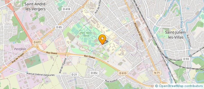 localisation de l'entreprise ALTERMAKER à ROSIERES-PRES-TROYES