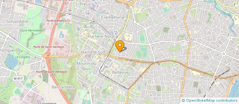 localisation de l'entreprise ALTERMASSAGE PAYS DE LA LOIRE à NANTES