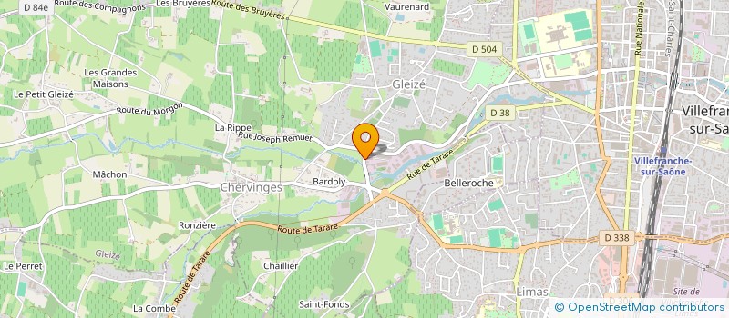 localisation de l'entreprise ALTERMECA à GLEIZE