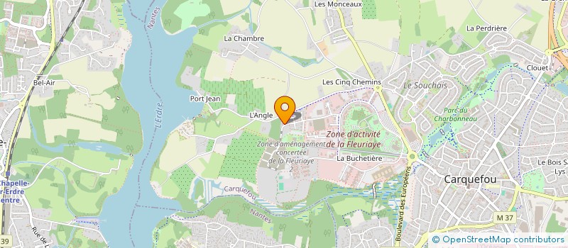 localisation de l'entreprise ALTERN ACTION à CARQUEFOU