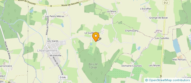 localisation de l'entreprise ALTERN'ASSO à L'ABERGEMENT-CLEMENCIAT