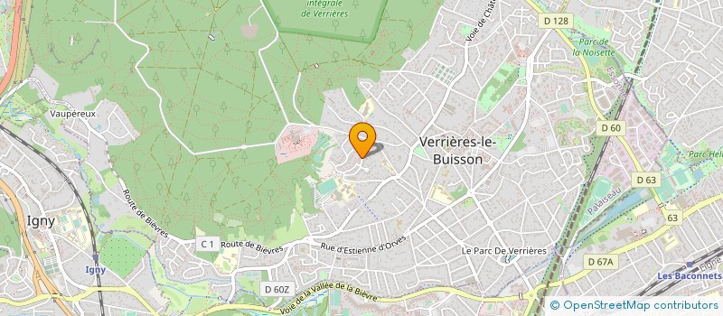 localisation de l'entreprise ALTERN INTELLECTUAL PROPERTY à VERRIERES-LE-BUISSON