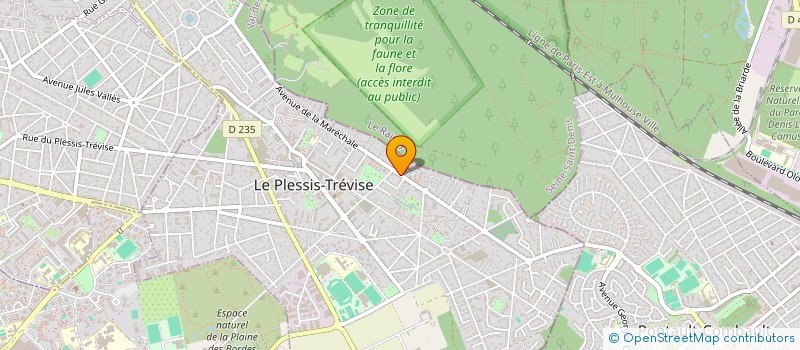 localisation de l'entreprise ALTERN'MULTISERVICES à LE PLESSIS-TREVISE