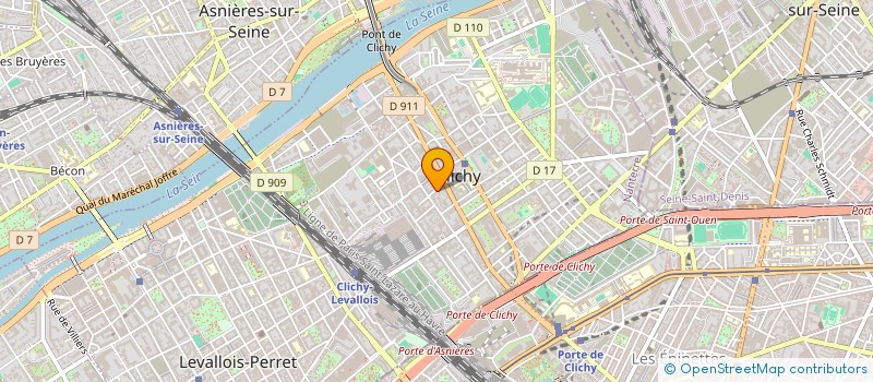 localisation de l'entreprise ALTERNA COMPETENCES à CLICHY