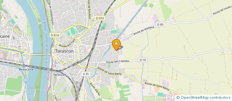 localisation de l'entreprise ALTERNA FORMATION  TARASCON