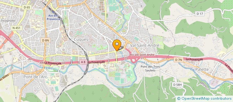 localisation de l'entreprise ALTERNA SI  AIX-EN-PROVENCE