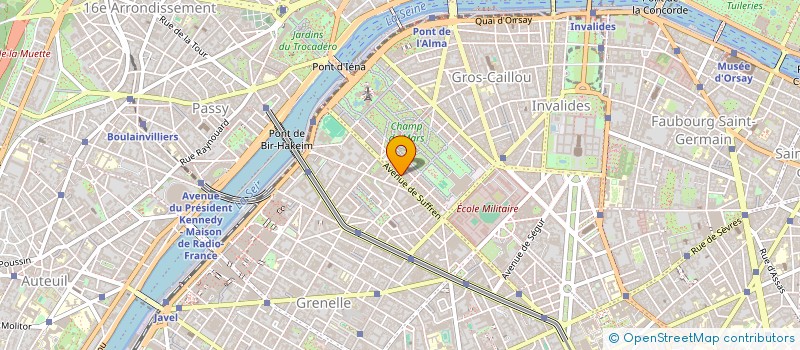 localisation de l'entreprise ALTERNANCE à PARIS