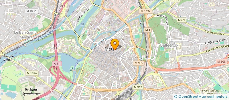 localisation de l'entreprise ALTERNANCE à METZ