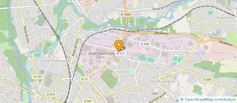 localisation de l'entreprise ALTERNANCE CHARENTE à ANGOULEME