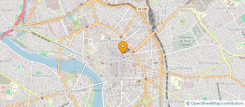 localisation de l'entreprise ALTERNANCE FORMATION à TOULOUSE