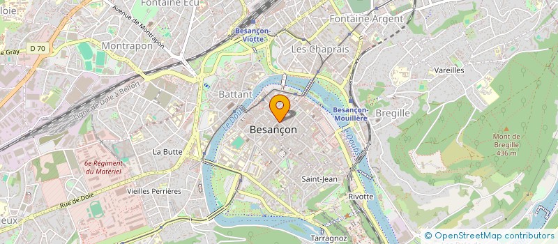 localisation de l'entreprise ALTERNANCE FRANCHE COMTE  BESANCON