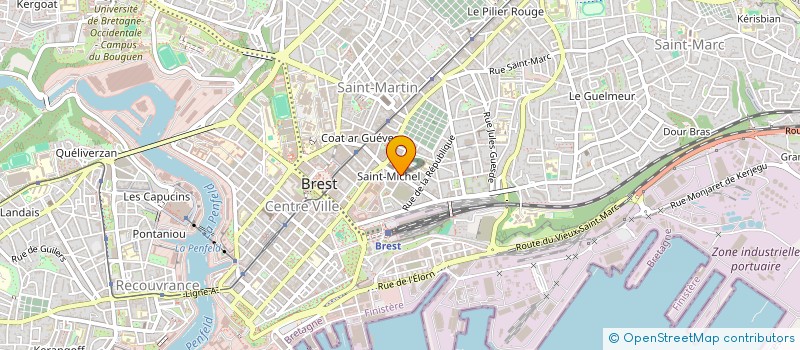 localisation de l'entreprise ALTERNANCE LOISIRS VACANCES à BREST