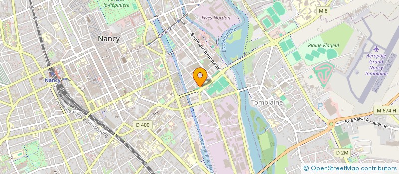 localisation de l'entreprise ALTERNANCE LORRAINE  NANCY