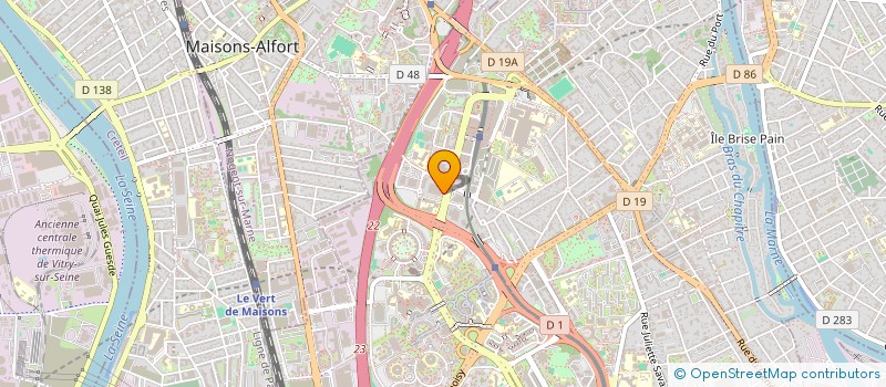 localisation de l'entreprise ALTERNANCE VAL DE MARNE à CRETEIL