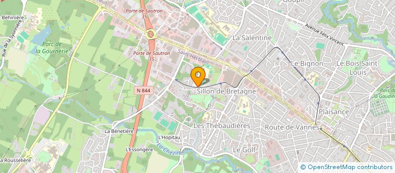 localisation de l'entreprise ALTERNANTES FM à SAINT-HERBLAIN