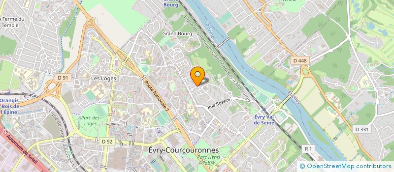 localisation de l'entreprise ALTERNAT à EVRY-COURCOURONNES
