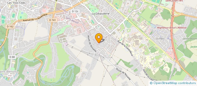 localisation de l'entreprise ALTERNATIBA POITIERS à POITIERS