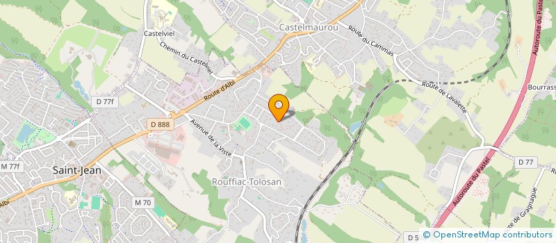 localisation de l'entreprise ALTERNATIF'CONSEIL  ROUFFIAC-TOLOSAN