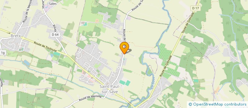 localisation de l'entreprise ALTERNATIF EVENT  SAINT-PAUL-SUR-SAVE