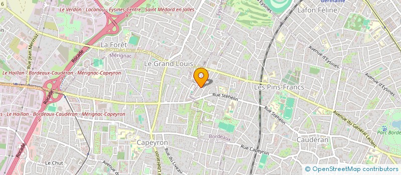 localisation de l'entreprise ALTERNATIF INTERNATIONAL à BORDEAUX
