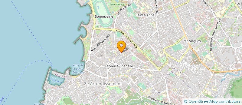 localisation de l'entreprise ALTERNATIV' BIO à MARSEILLE