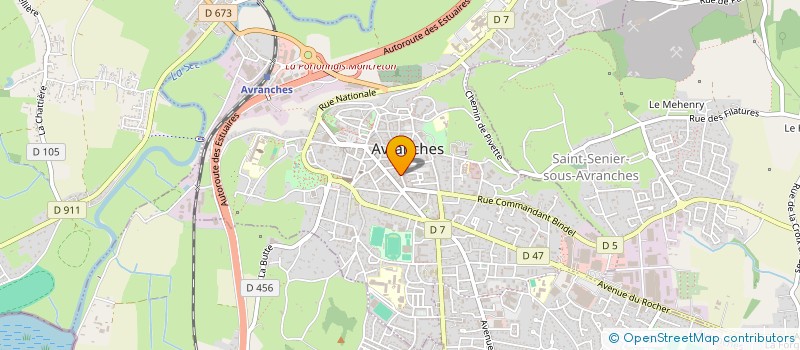 localisation de l'entreprise ALTERNATIV CO  AVRANCHES