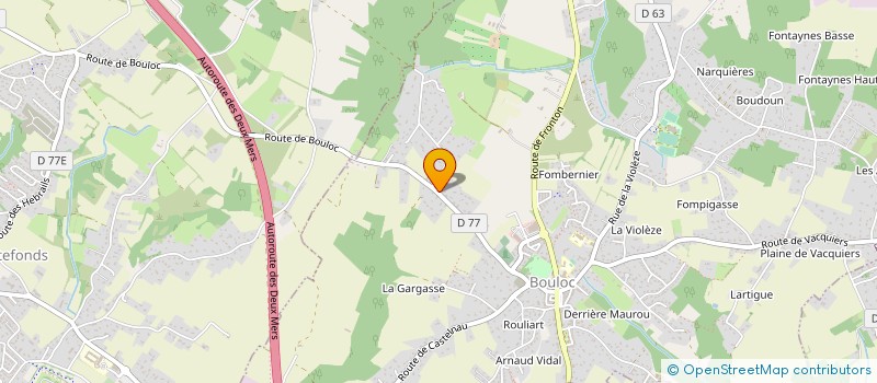 localisation de l'entreprise ALTERNATIV' ENVIRONNEMENT INDUSTRIE DISTRIBUTION  BOULOC