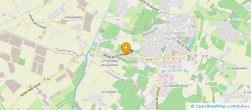 localisation de l'entreprise ALTERNATIV'INFO  DIVATTE-SUR-LOIRE