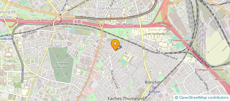 localisation de l'entreprise ALTERNATIV SCENIK à LILLE