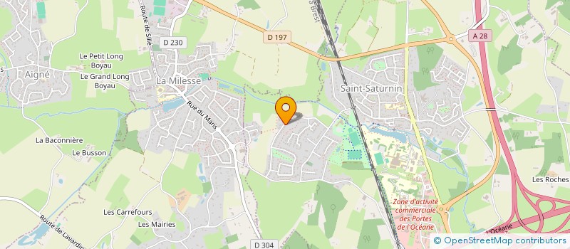 localisation de l'entreprise ALTERNATIV WAY à SAINT-SATURNIN