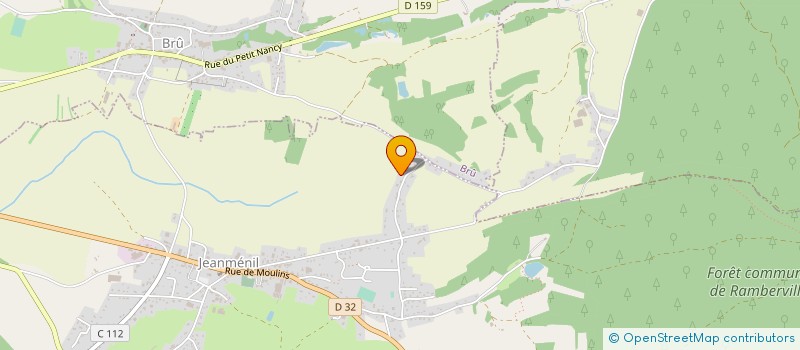 localisation de l'entreprise ALTERNATIVA  JEANMENIL