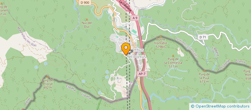 localisation de l'entreprise ALTERNATIVA  LE PERTHUS